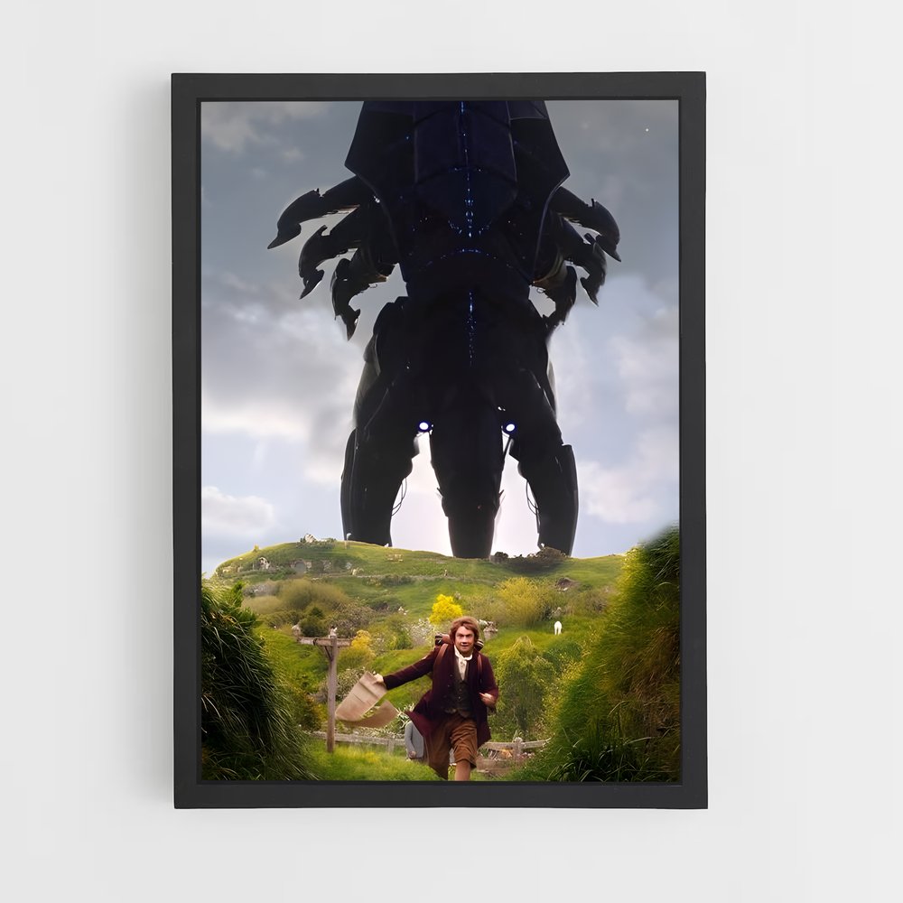 Poster L'Assaut des Moissonneurs – affiche Mass effect (vue 2)